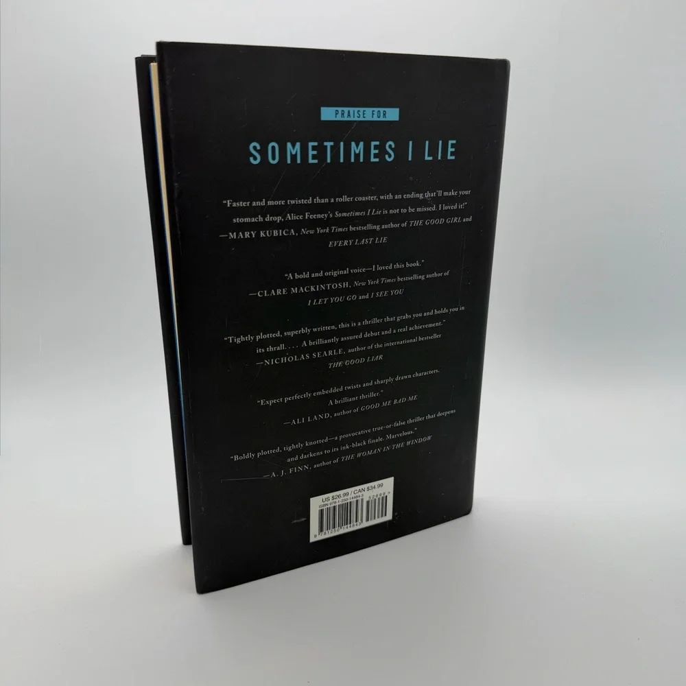 Sometimes I Lie by Alice Feeney - Hardcover - Picture 4 of 4